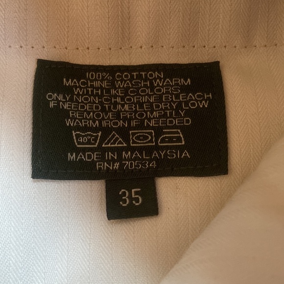 Like New! Orvis Men’s cotton slacks - Picture 3 of 13